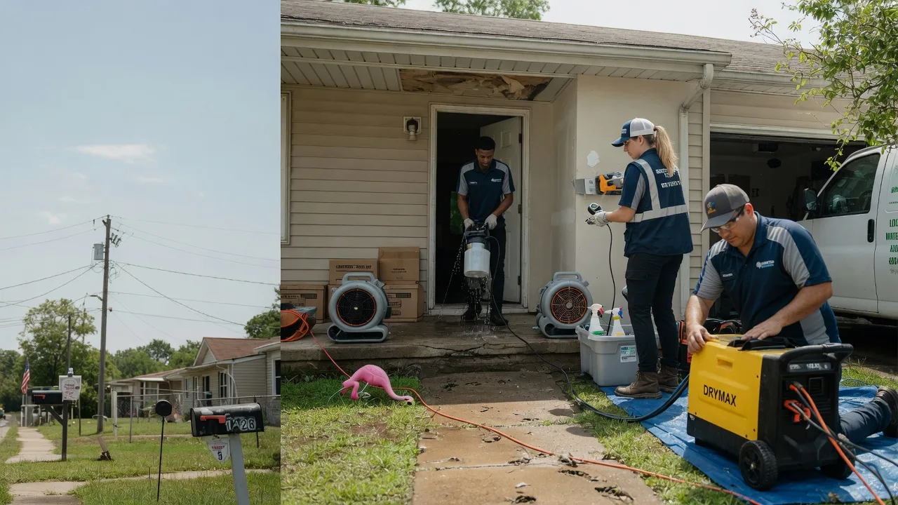Storm Damage Water Removal in Murphy, TX near me